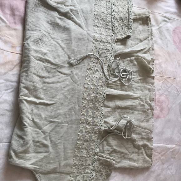 ZARA off the shoulder embroidered dress - Picture 5 of 5